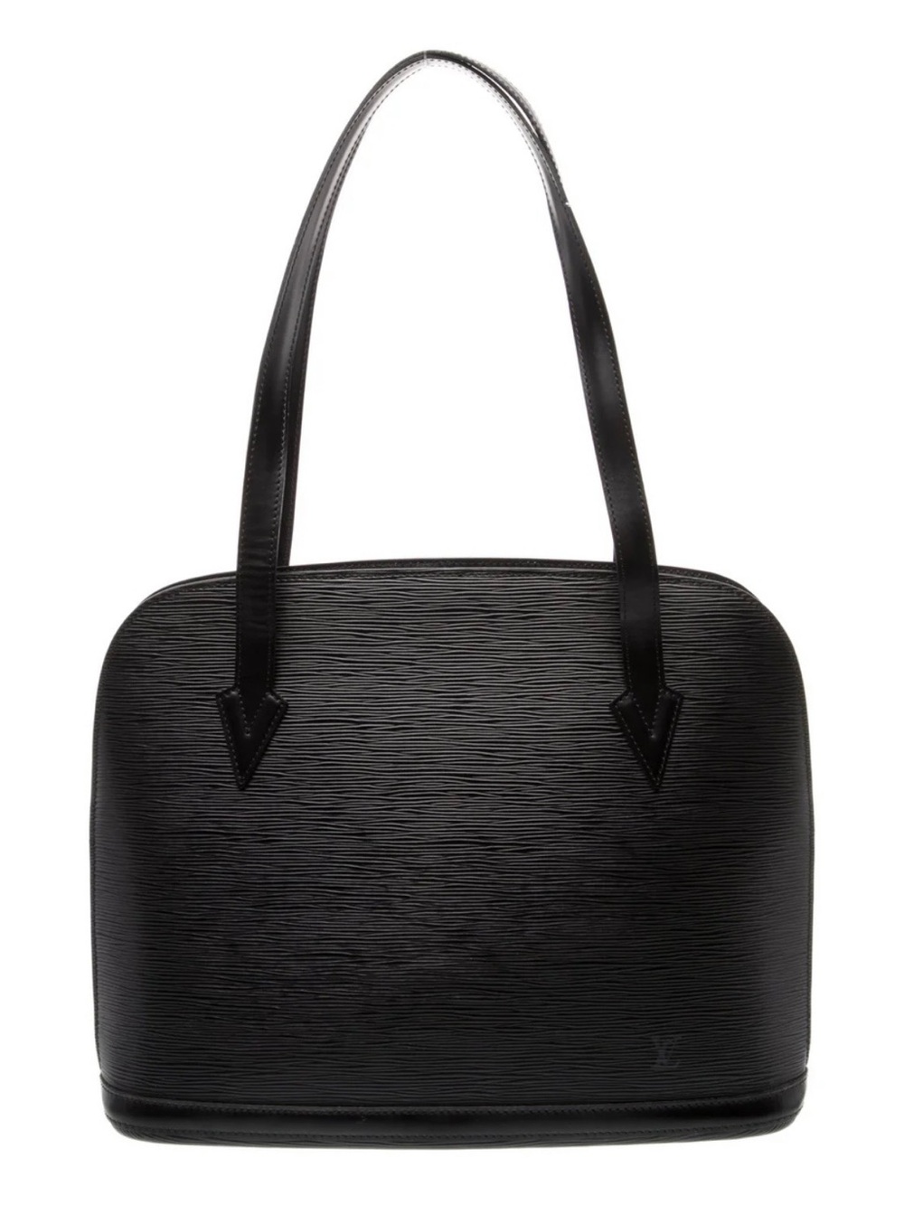 Womens Louis Vuitton Epi Leather Lussac 1997 Vintage Shoulder Bag - Black